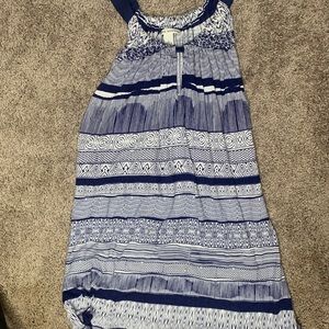 Banana republic abstract tank